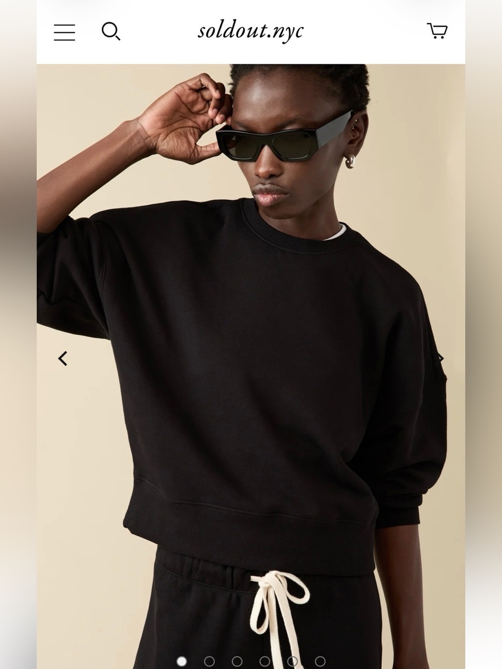 Soldout.nyc Everyday Sweatshirt Sz XS